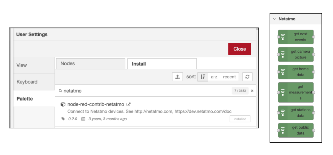 Netatmo Integrations